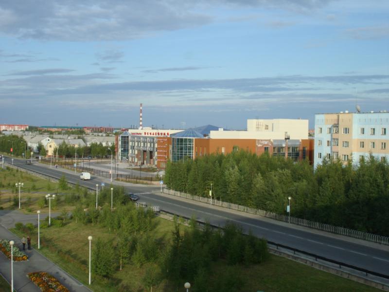 Вид со здания НГДУ "Лянторнефть"